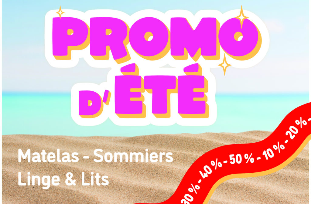 promo été literie 12